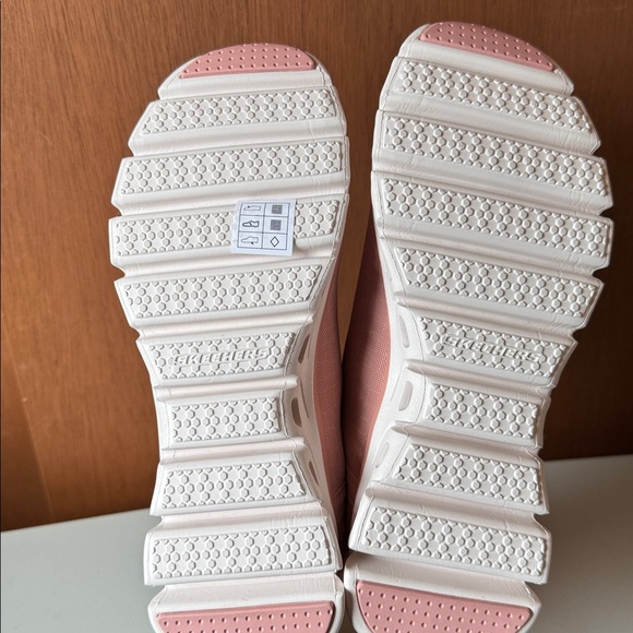 Skechers Women's Pink Athletic Slip-ins - Picture 7 of 8